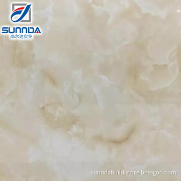 2016 professional factory producing glazed polished porcelain floor marble tile 1cm thick